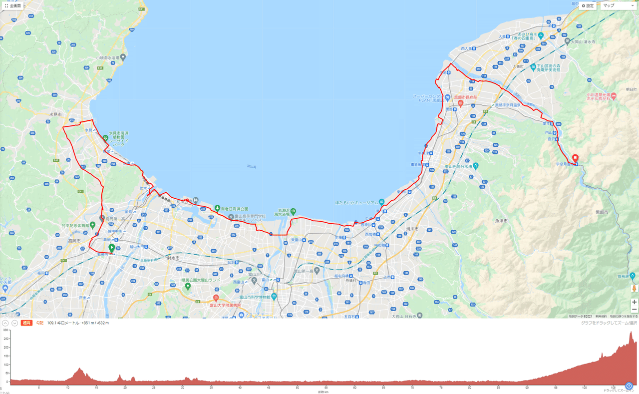 北アルプスと富山湾の生んだ奇跡 富山湾岸絶景サイクリング 前編 Oage Note