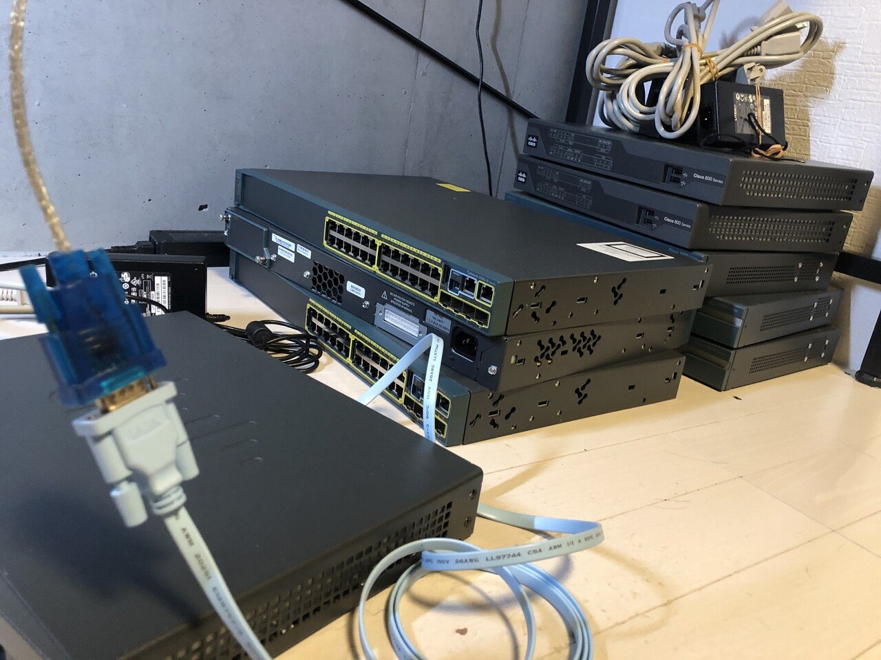 CCNA、CCNP】ルーター、Cisco L3、L2スイッチ2960色々セット