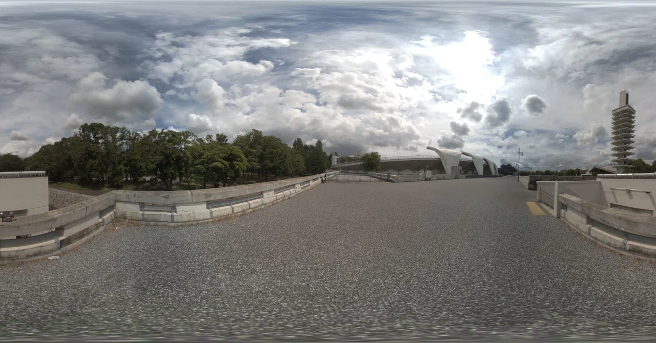 How to remove a tripod from an HDRI｜Hallucigenia