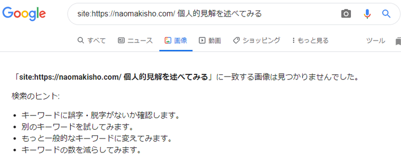 site_https___naomakisho.com_ 個人的見解を述べてみる - Google 検索 - Google Chrome 2021-08-09 13.52.11