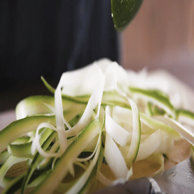 ズッキーニで作るヘルシーパスタのレシピ｜柴田愛里沙|北海道の食べ物