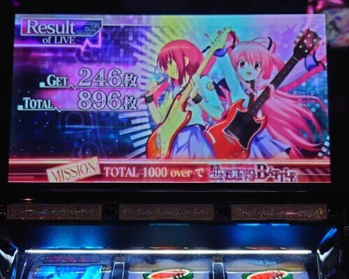 95 パチスロ稼働日記【Angel Beats!】爽快感ある高い上乗せ性能