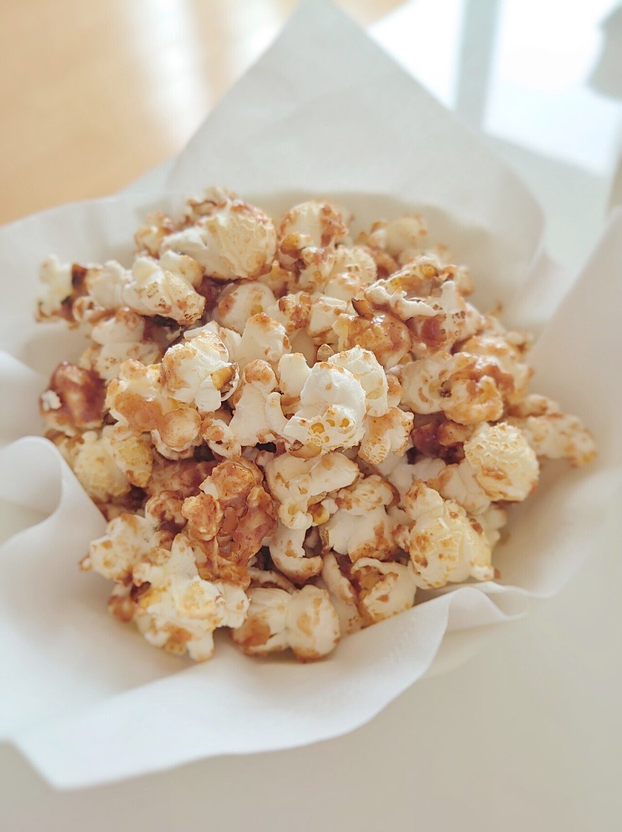 大人のキャラメルポップコーン 芳ばしい弾けたてのコーン 上質なバターとほろ苦いお砂糖の香り なんでもないお菓子をご馳走に 横田春花 春宮会 Note