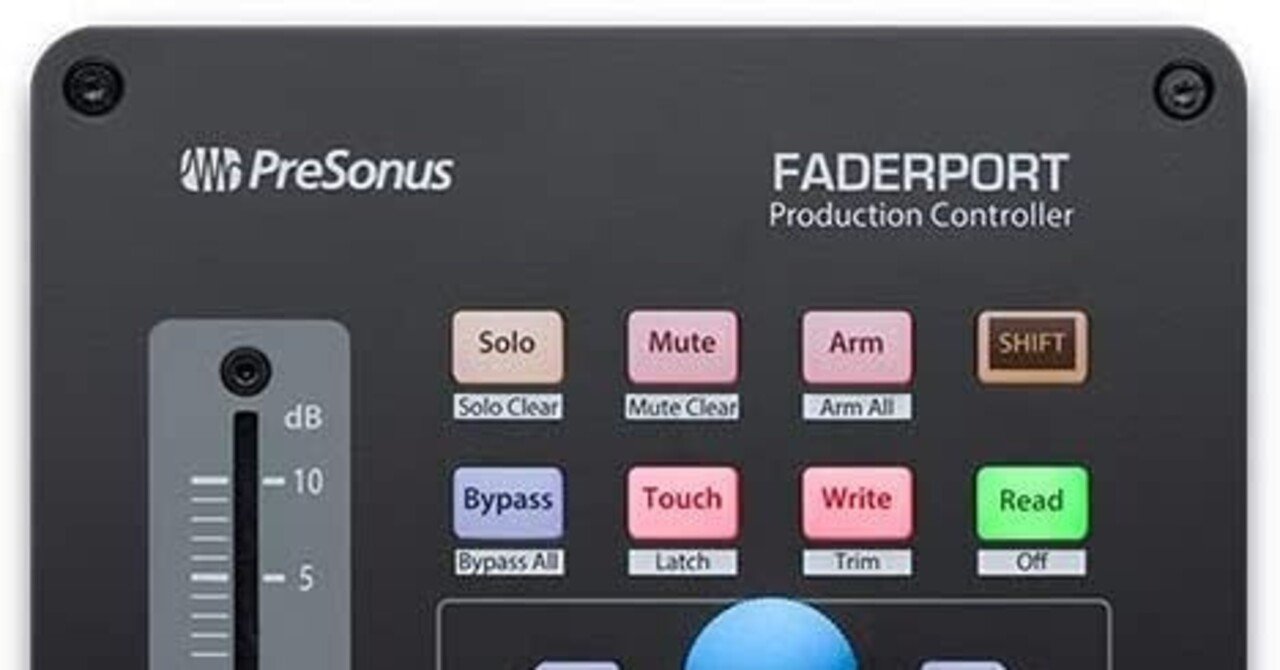 Presonus FaderPort(2018)のムービングフェーダーが動かなくなっ