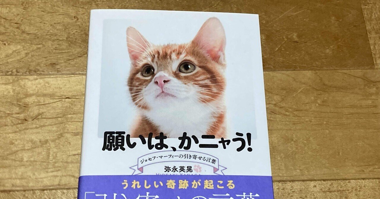 弥永英晃「願いは、かニャう！ ジョセフ・マーフィーの