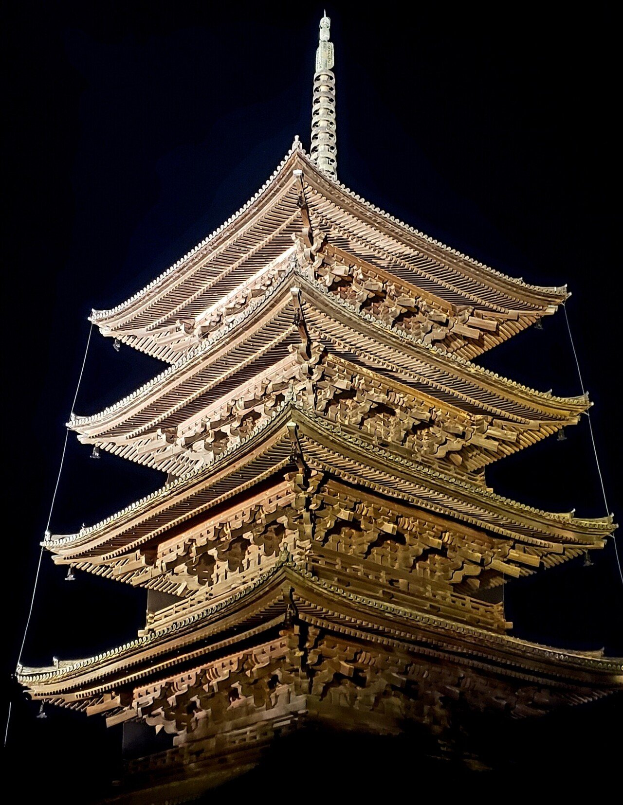 チームラボ 東寺 光の祭 ひばりん Note