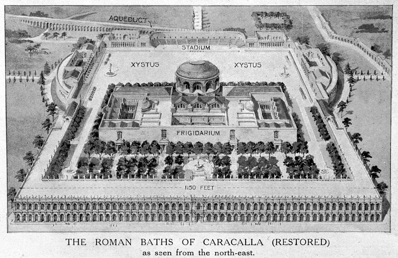 ポール・ルタルイー 近代ローマ建築図面集 さらっと西洋建築史5〜ローマの街を支えた歴史的公共建築群