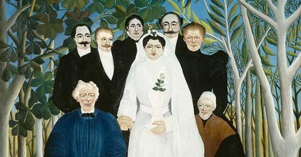 Art｜アンリ・ルソー《婚礼》｜江六前一郎｜Ichiro Erokumae｜Food