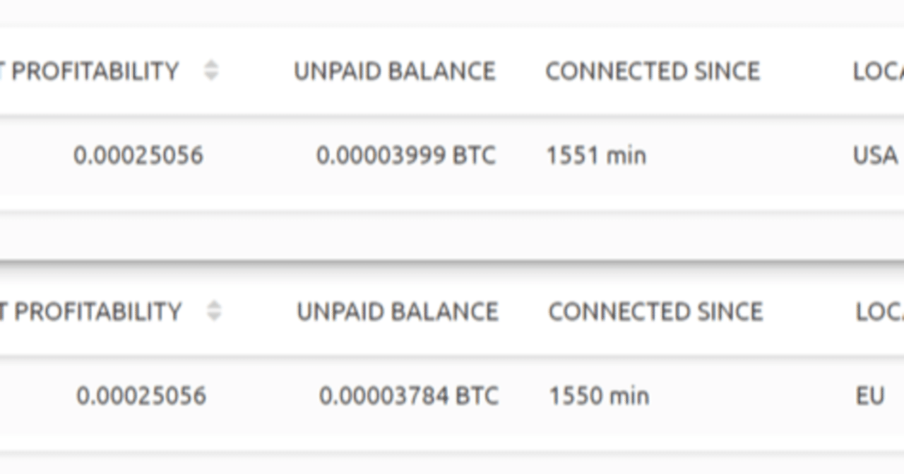 NiceHashの接続先サーバーによって報酬に差はあるのか？ベストな接続先サーバーは...｜日本でのマイニングについて情報徹底公開！