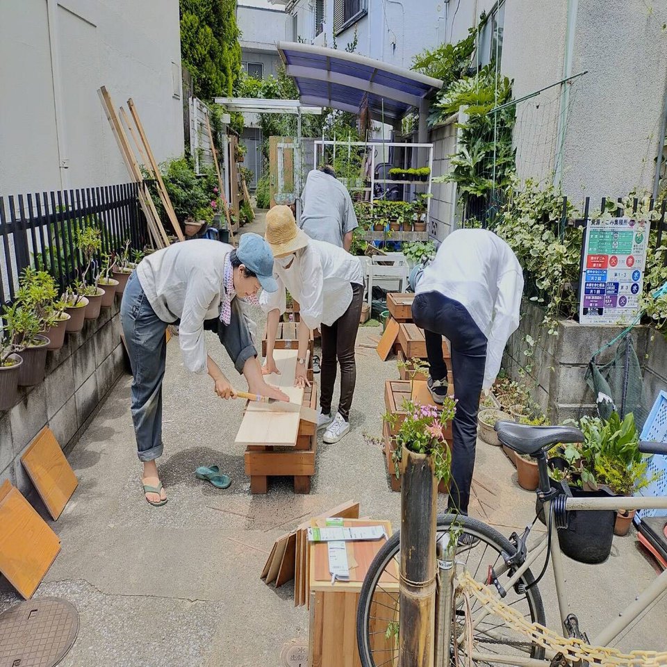 コンポストボックスづくりワークショップ」CATs Street Farming × 下北