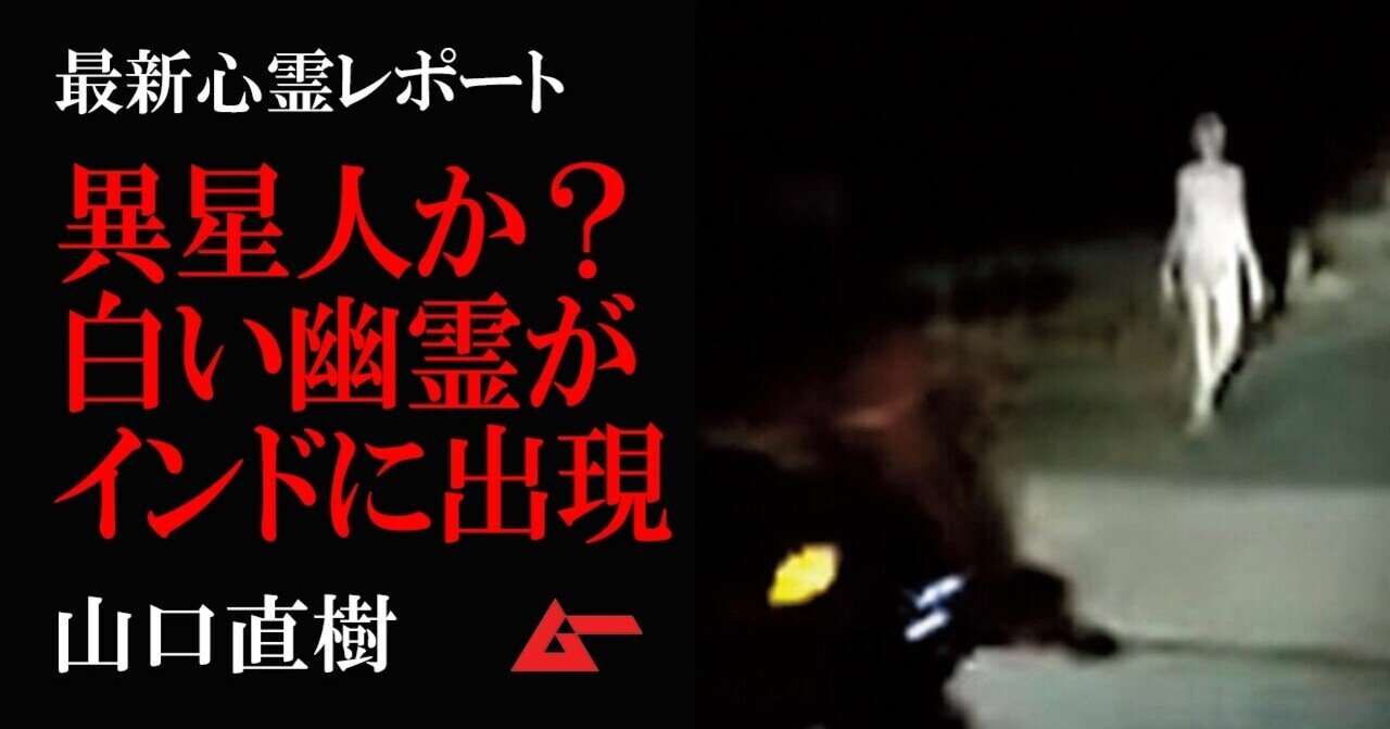 インドの妖怪チュレルか 夜道を歩く無気味な 白いヒューマノイドが出現 山口直樹 ムーplus