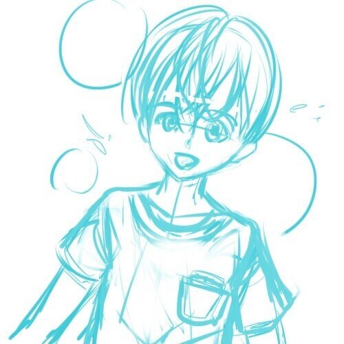 Saiで男の子を描くメイキング 水彩境界を活用 ミサキ Note