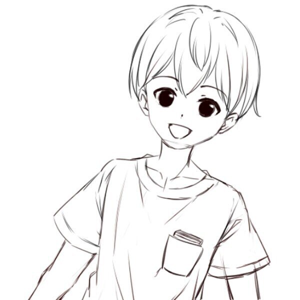 Saiで男の子を描くメイキング 水彩境界を活用 ミサキ Note Saiで男の子を描くメイキング 水彩境界を活用 ミサキ Note