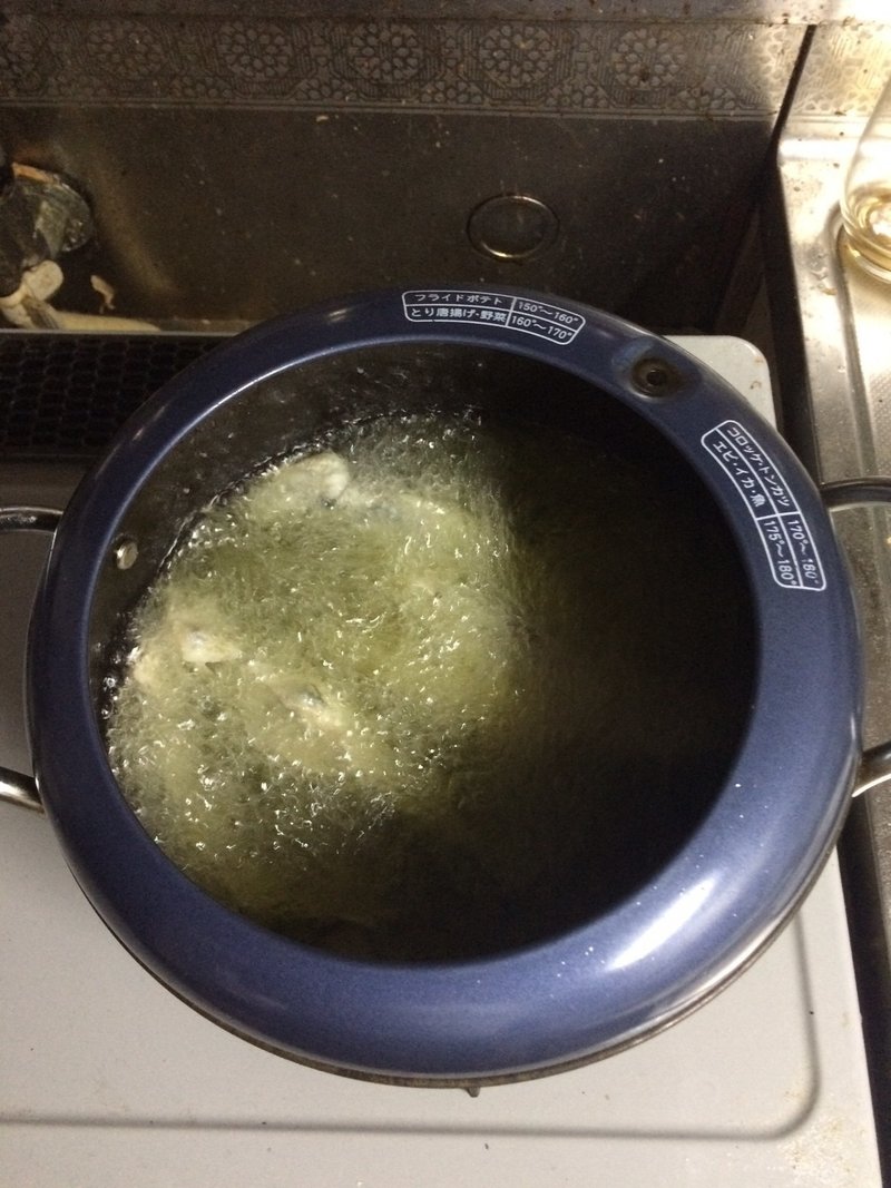 釣り手開き小鯖の南蛮漬け 竜田揚げ 遠藤鉄水のnote Note