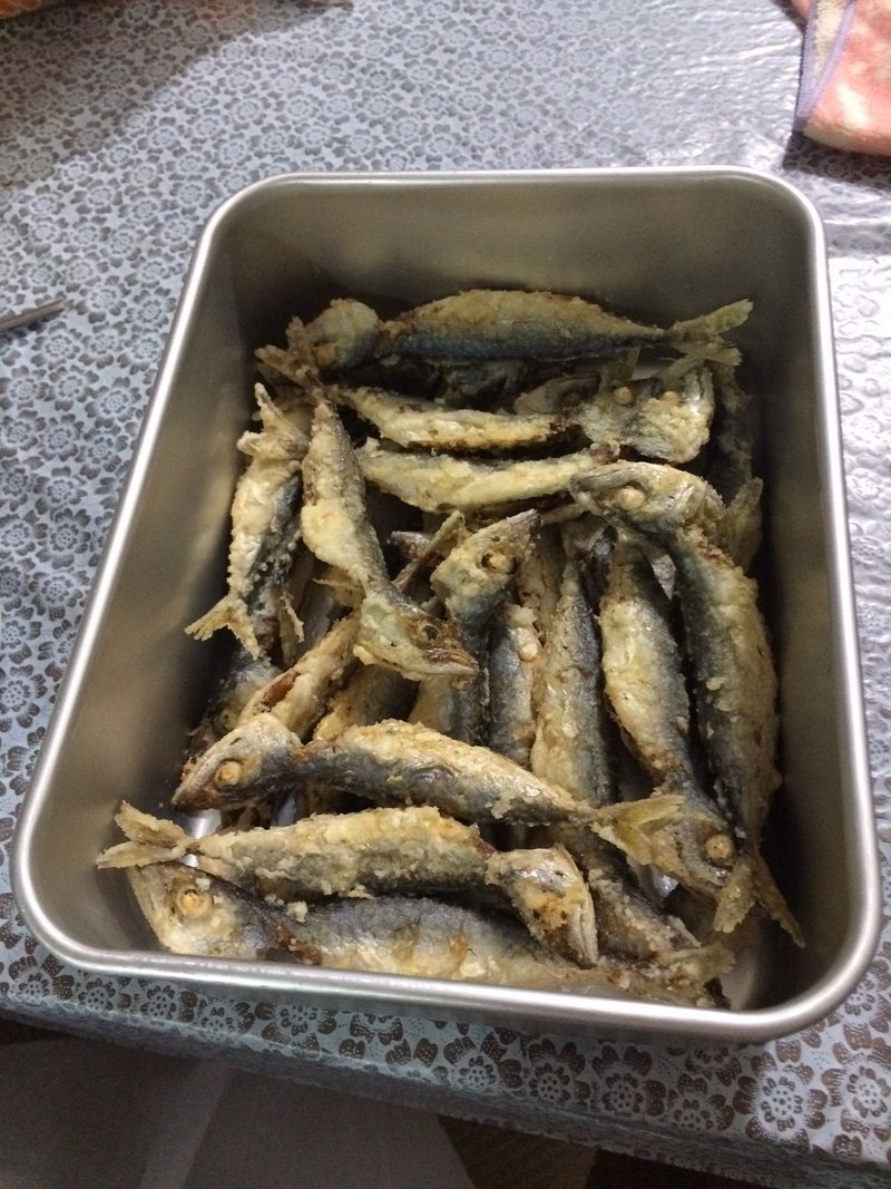 釣り手開き小鯖の南蛮漬け 竜田揚げ 遠藤鉄水のnote Note 釣り手開き小鯖の南蛮漬け 竜田揚げ 遠藤鉄水のnote Note