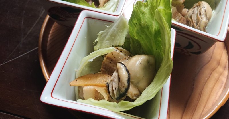 豚肉と牡蠣の生姜煮/ごちそう会（2019・3）