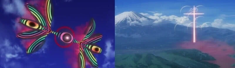 十字架と使徒 考察】使徒殲滅時の十字架と虹まとめ。十字架と虹は何を意味するのか