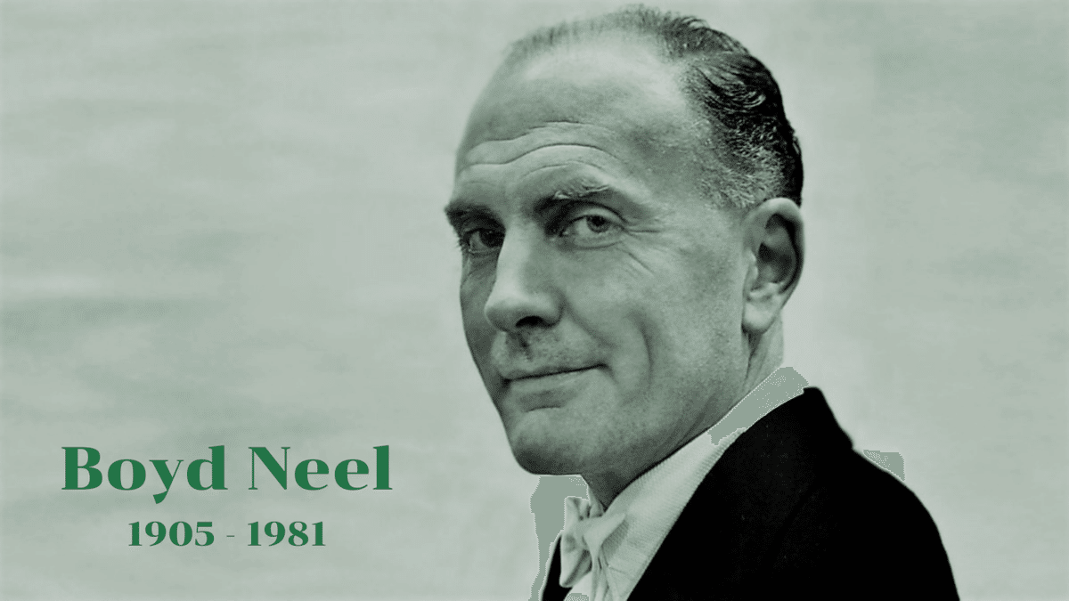 Boyd Neel, 1905年7月19日ロンドン - 1981
