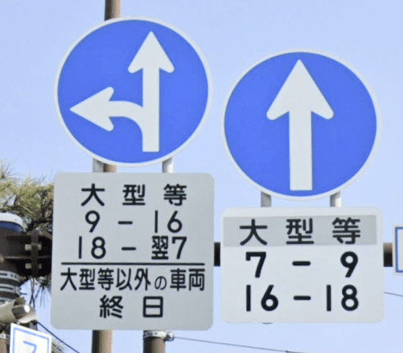 難読規制標識: 一瞬でこれを判断できる?(神奈川)|道路標識マニア|note