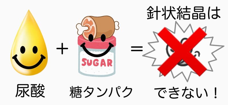 尿酸+糖タンパク