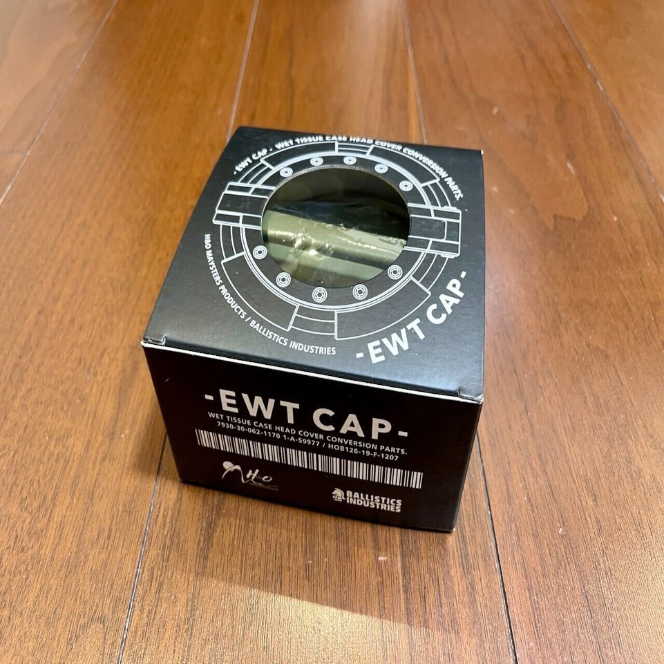 バリスティックス「EWTキャップ」+「ウエットティッシュカバー」で完全