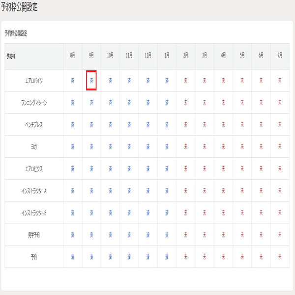 ①予約枠公開後の在庫数変更について（時間・日付タイプ限定