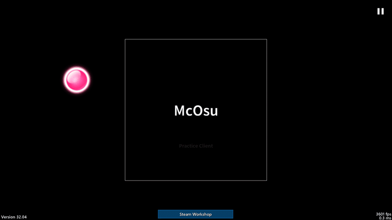 Fps視点版osu Mcosuでaim練習しよう ディスク Note