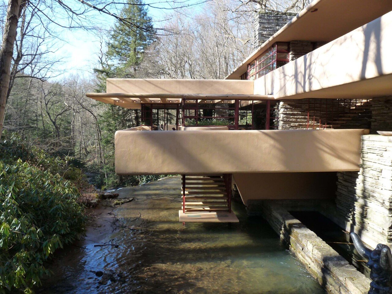 建築 建築と自然が最高に調和した落水荘 フランク ロイド ライト Hiroshi Kawajiri Note
