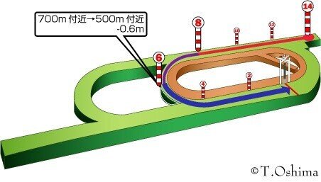 新潟1400芝内