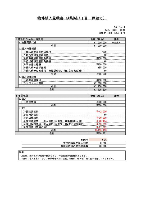 不動産投資 指値交渉の極意 指値交渉ツール おどぅ Note
