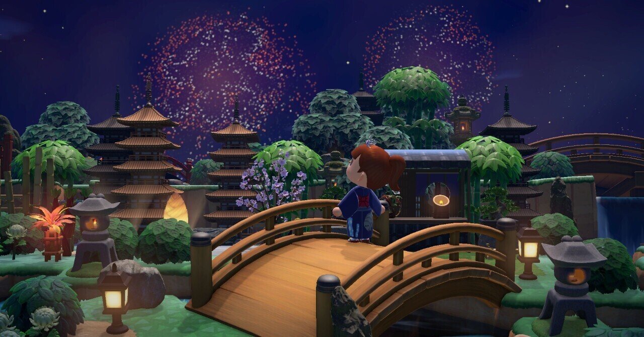 あつ森 どこを切り取っても絵になる和風島で楽しむ花火大会が最高すぎた みとのわらなっ島 島訪問記 びゅーん Note あつ森 どこを切り取っても絵になる和風島で楽しむ花火大会が最高すぎた みとのわらなっ島 島訪問記 びゅーん Note