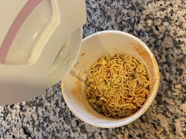 辛ラーメン炒飯4