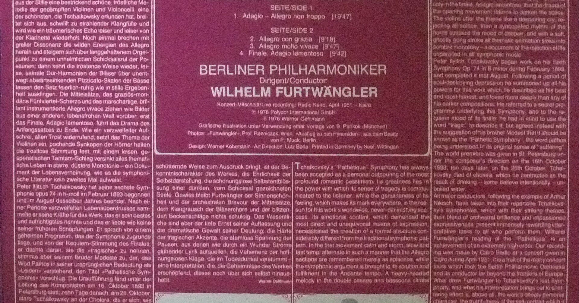 ドイツ・グラモフォンのフルトヴェングラー｜あっちゃん