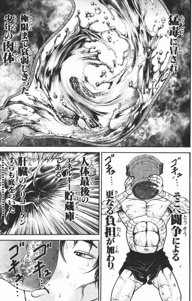 バキ 吸収 栄養