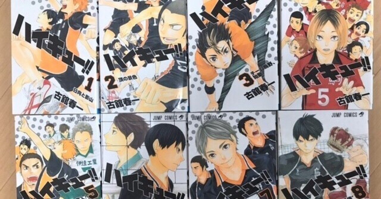 全45巻大人買い、最終私にバレーボールまで買わせた『ハイキュー