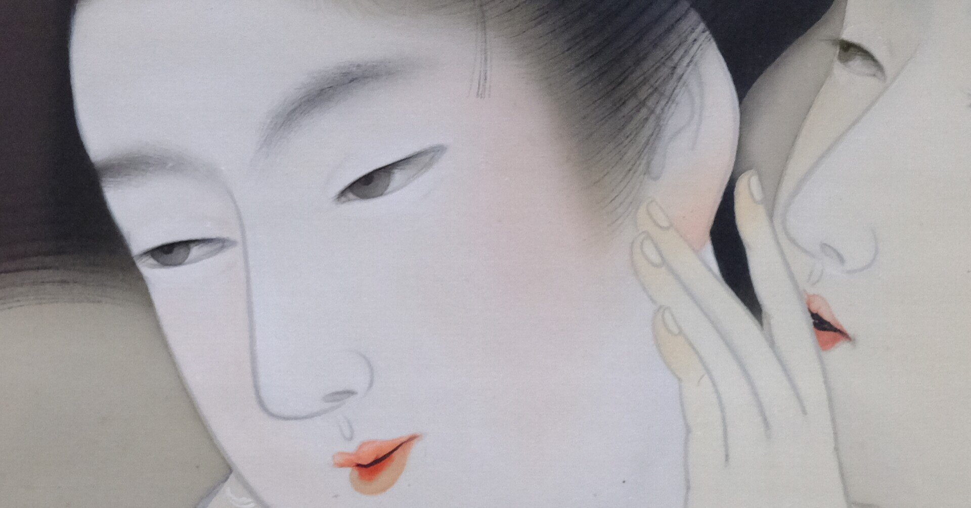 上村松園 「春信」 ミクストメディア 絵画 上村松園 『春信』 ミクストメディア - 北海道画廊
