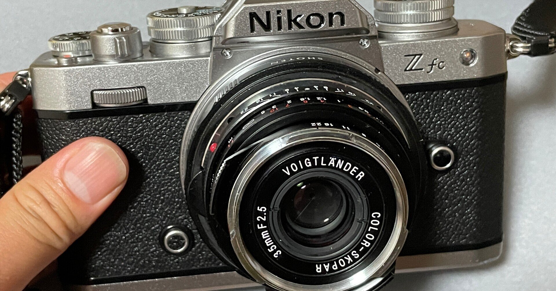Nikon NIKONOS-V 露出計 シャッター全速動作確認済 #78-4 ミラーレス一眼カメラ「Z f」40mm f/2（SE）レンズキット