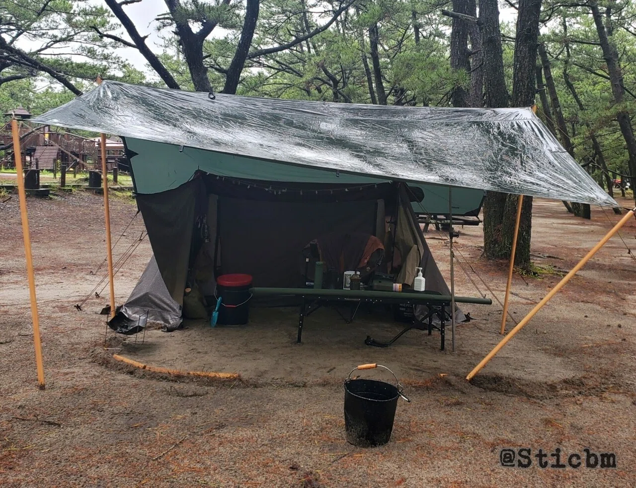 2021 5 27 雨でも快適 アラフォー女子 ソロキャンプ 4泊5日 Moka Camp Life Note