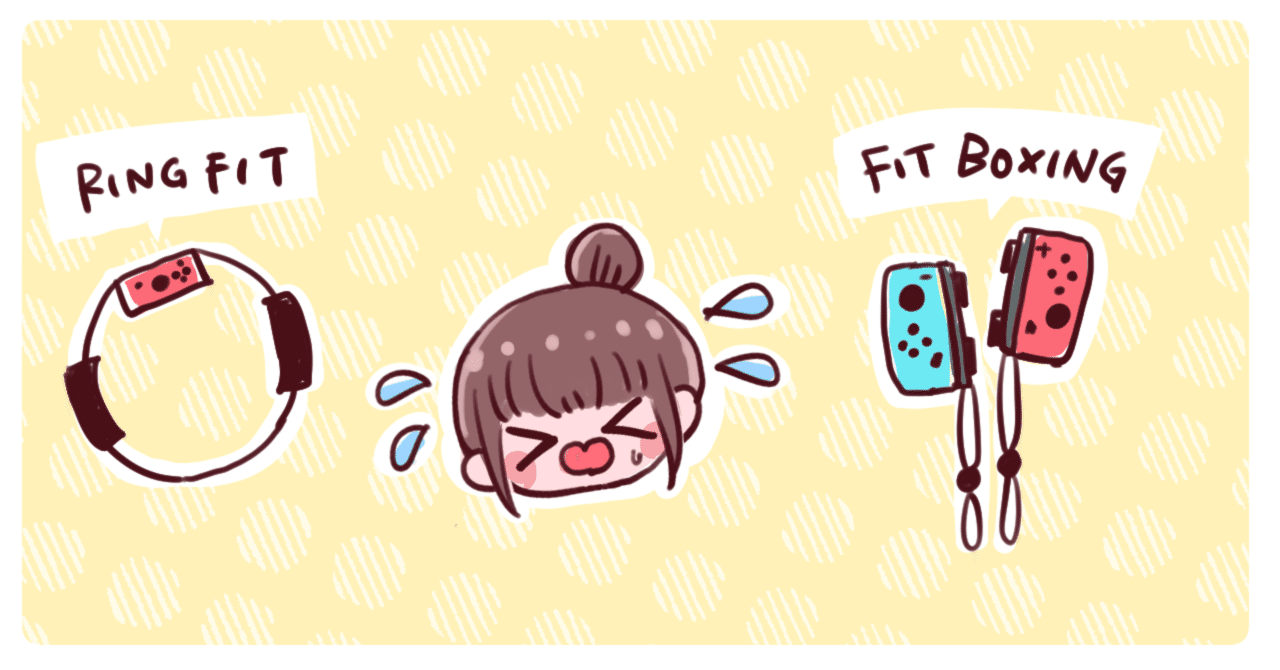 Switch「リングフィットアドベンチャー」と「フィットボクシング