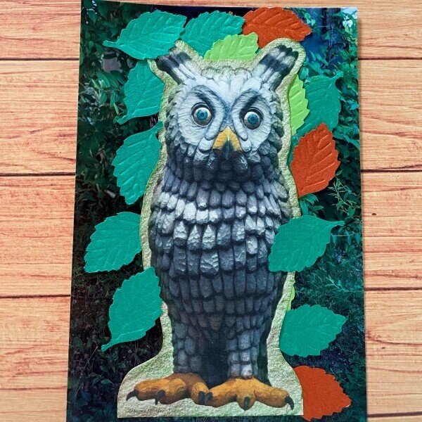 三沢厚彦さんのフクロウのメモで ヨシコ隊員 Note