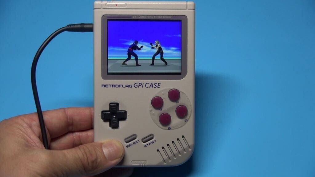 GPiCase完成品 レトロフラッグ GPI CASEをラズパイ4に性能アップ！｜MNFGFAN