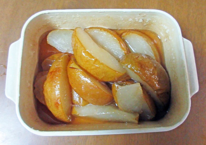 日本梨のコンポートを作ってみた 赤玉スイートワインを使う料理 その01 たけっち Note 日本梨のコンポートを作ってみた 赤玉スイートワインを使う料理 その01 たけっち Note