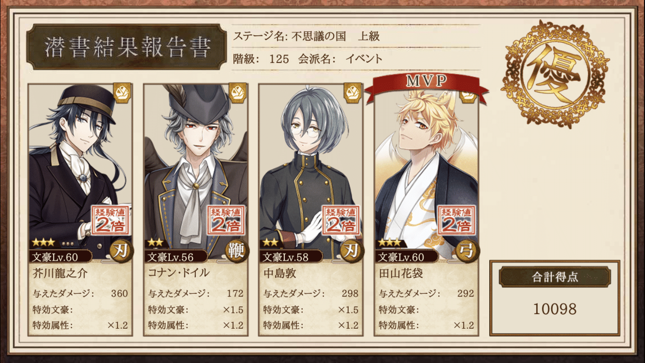文アル イベントの特効と理想の編成 文豪とアルケミスト 白石 文アル司書 Note 文アル イベントの特効と理想の編成 文豪とアルケミスト 白石 文アル司書 Note