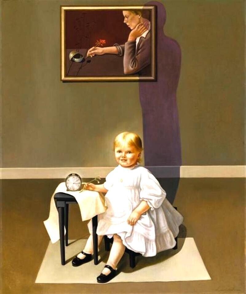 1935-時間のアーティストの二重の肖像