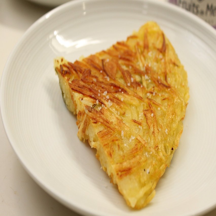 じゃがいものガレットは時間をかけて焼くと美 味しい 樋口直哉 Travelingfoodlab Note