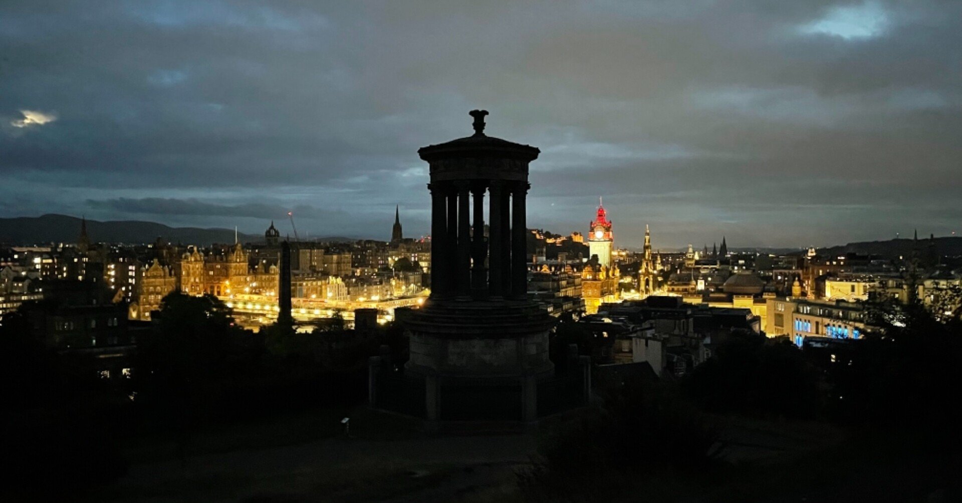 エディンバラの夜景 ヒデイシ Hideishi Note