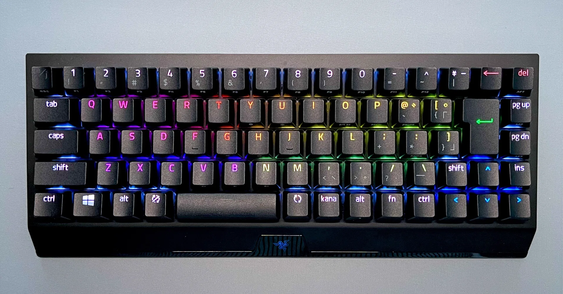 Razer BlackWidow V3 Mini ゲーミングキーボード Razer BlackWidow V3 Mini HyperSpeed 65%サイズのゲーミング