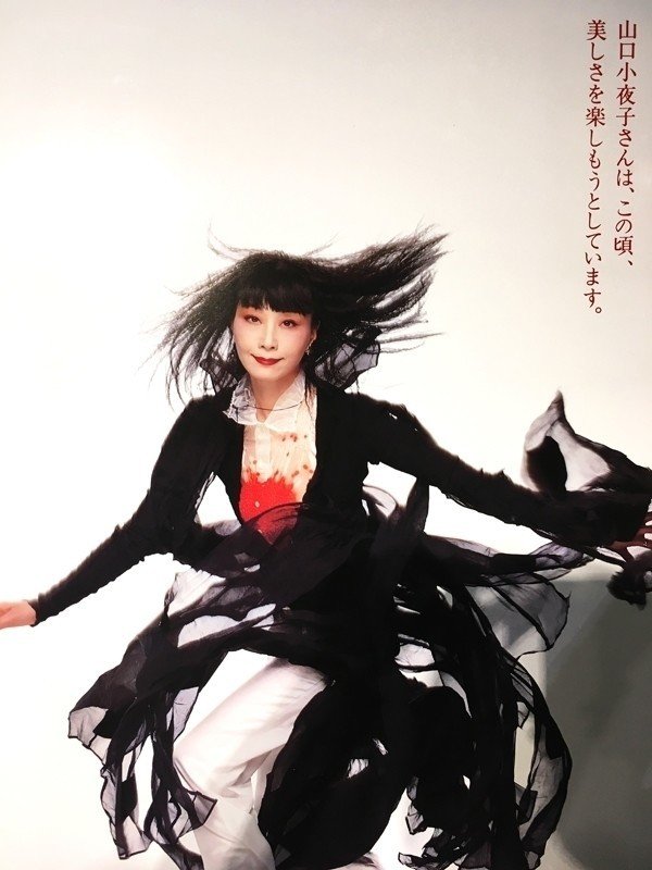 山口小夜子氏デザイン監修　振袖、長襦袢セット　赤系　花柄 美しいことは、苦しいこと。【山口小夜子 没後10年追悼上映会『映画 氷