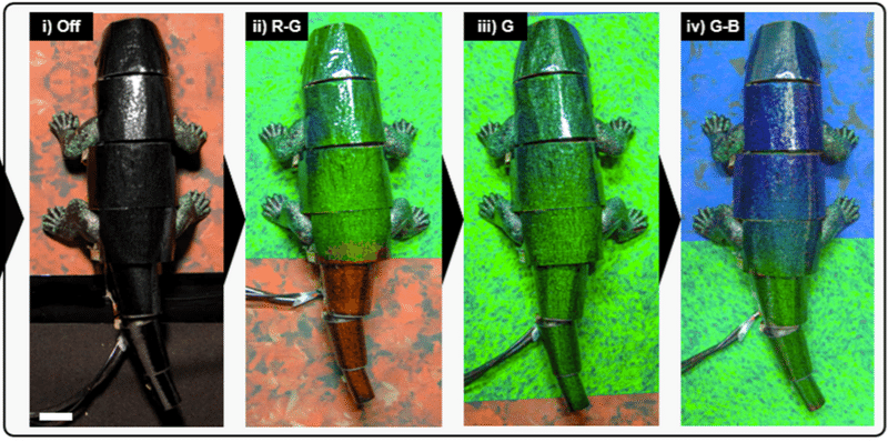 カモフラージュが可能なカメレオンスーツが完成する Eryr13 Note