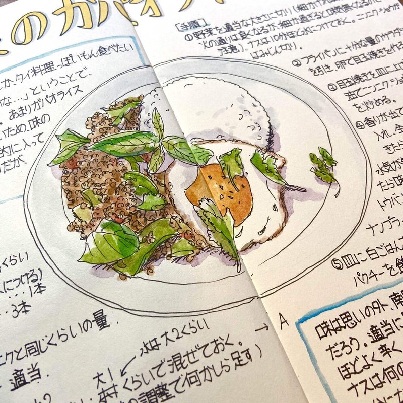 夏野菜のガパオライス レシピ Goro Yokoyama Note